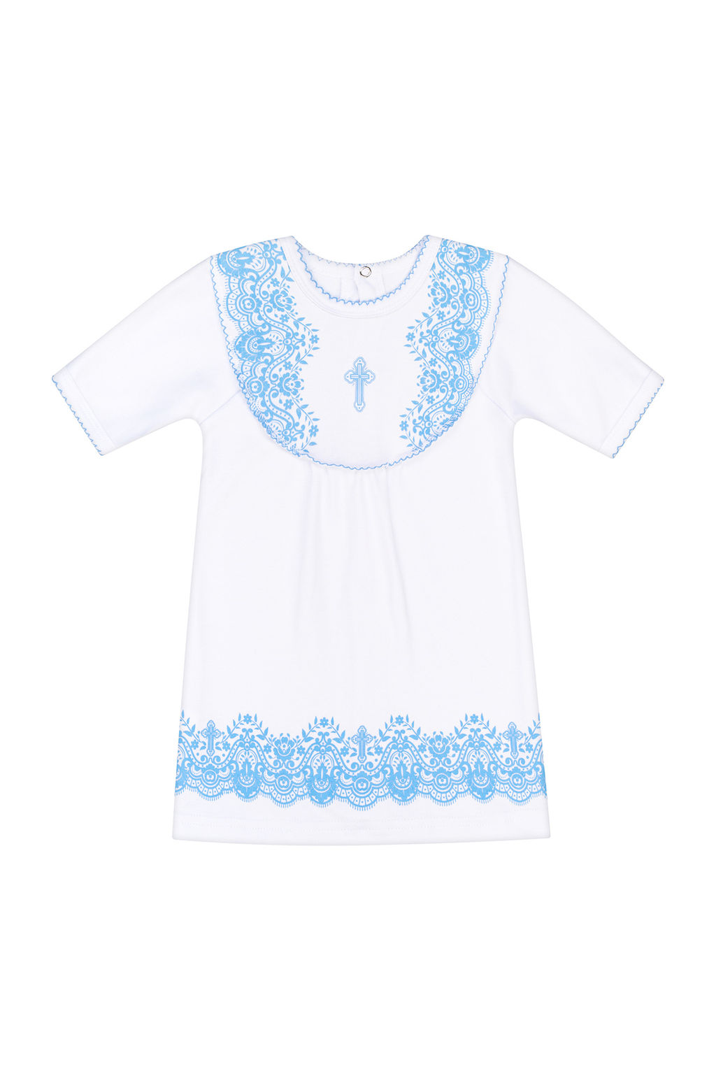 Комплект для крещения белыйголубой - Утенок фото 2