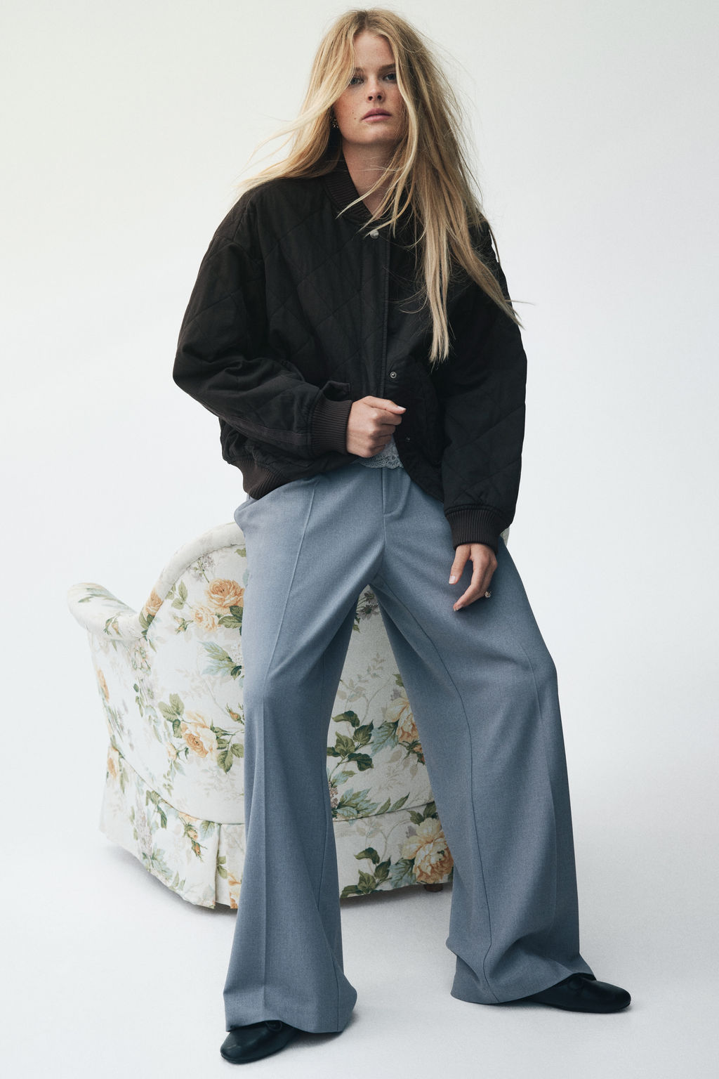 Cazadora bomber acolchada - H&m фото 3