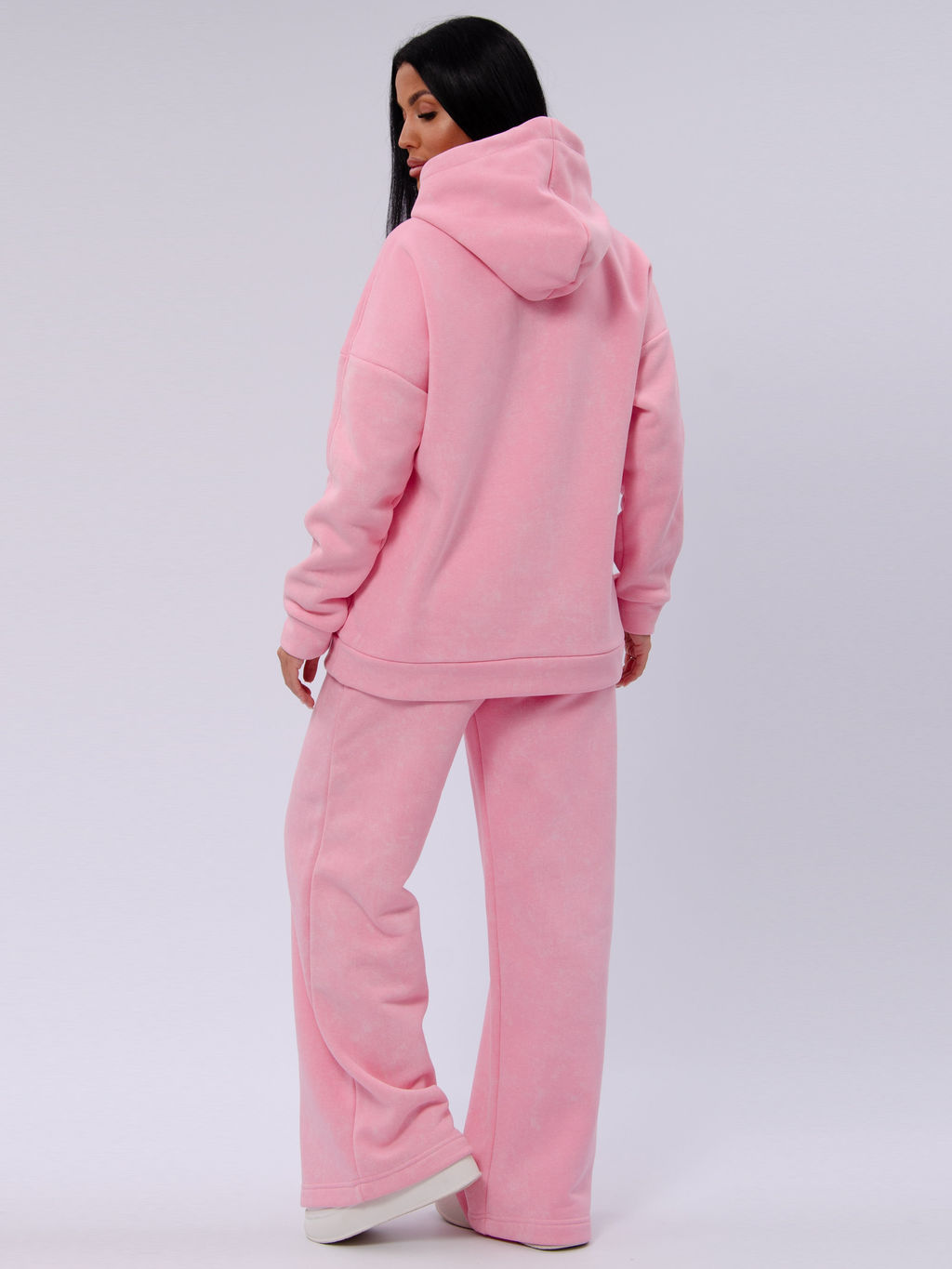 Костюм "Винтаж" розовый, футер начес