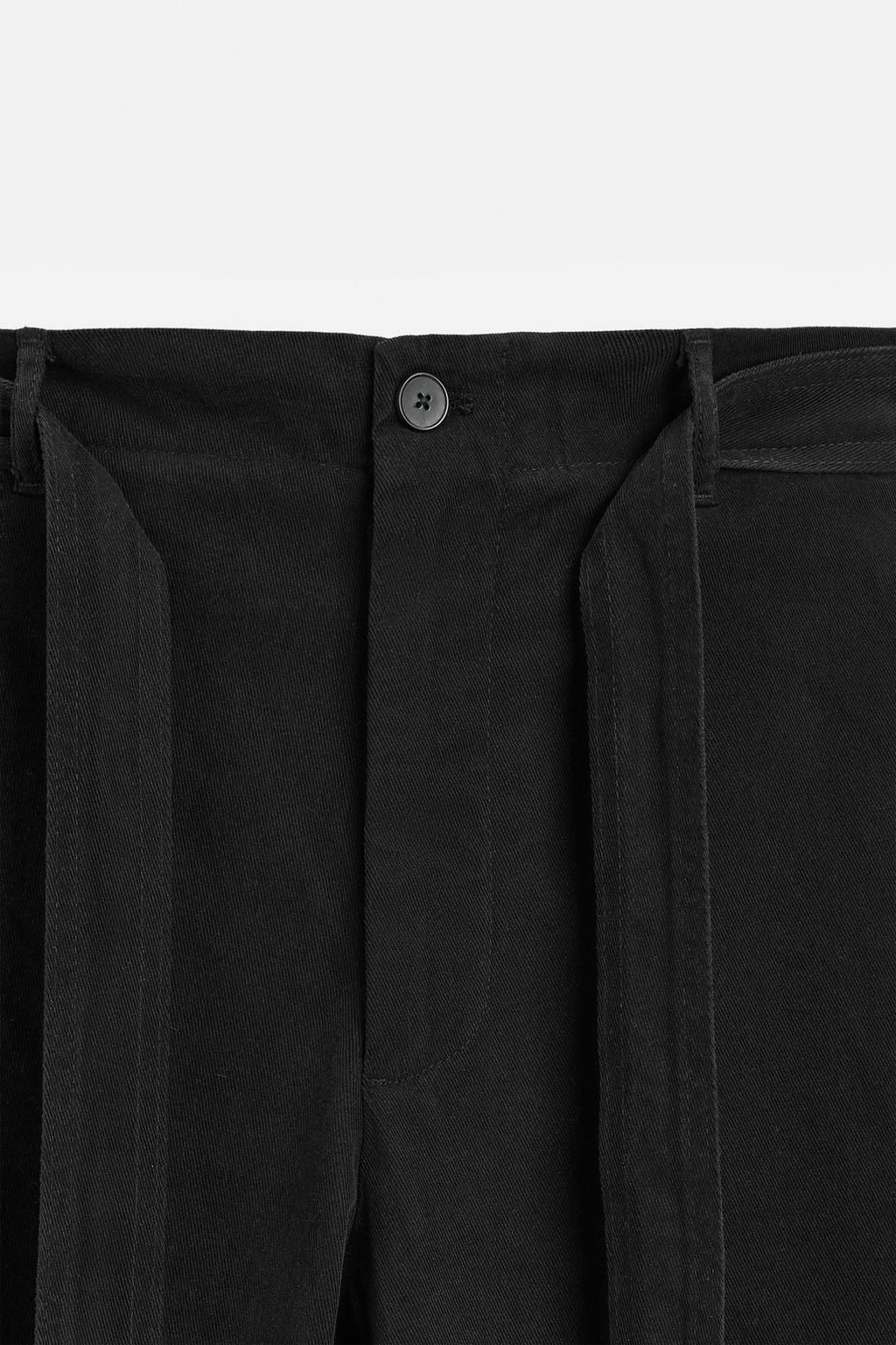 TEXTURED TROUSERS WITH BELT - Zara фото 8