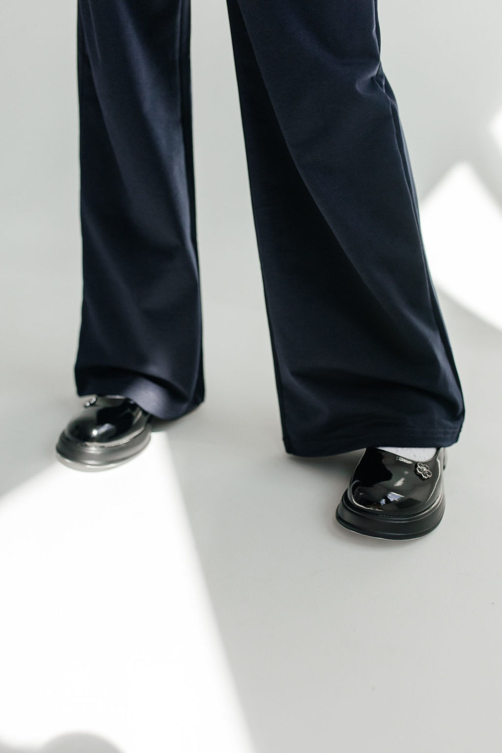 Брюки Ефросинья, цвет Черный, состав 74% х/б, 20% пэ, 6%лайкра - 5+ фото 4