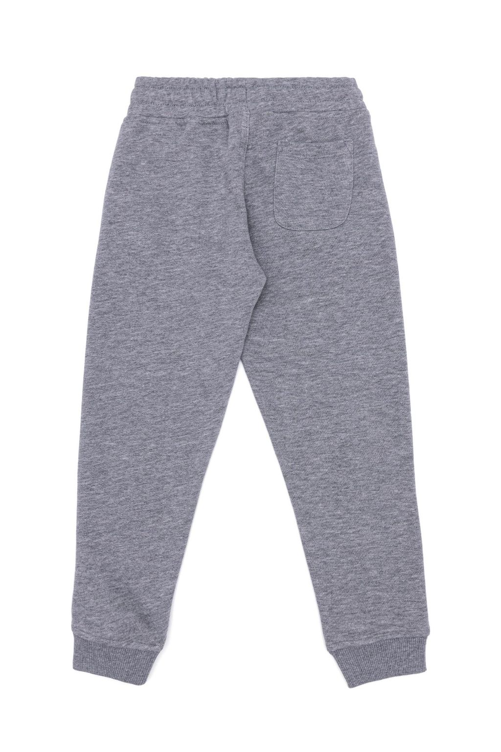Серые меланжевые вязаные брюки для мальчика - U.s. polo assn фото 3