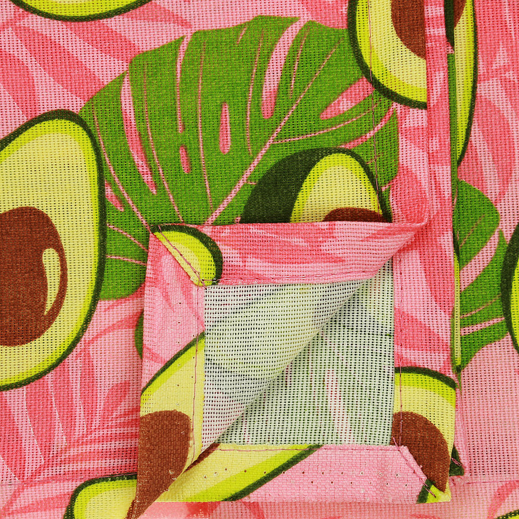 Скатерть 180х145см Авокадо, вид 7/1, длина стола до 140см, на 6 персон, рогожка (хлопок 100%) 171г/м2, упаковка классическая, пакет ПВХ 28х41см, Домашняя мода (Россия)  фото 2