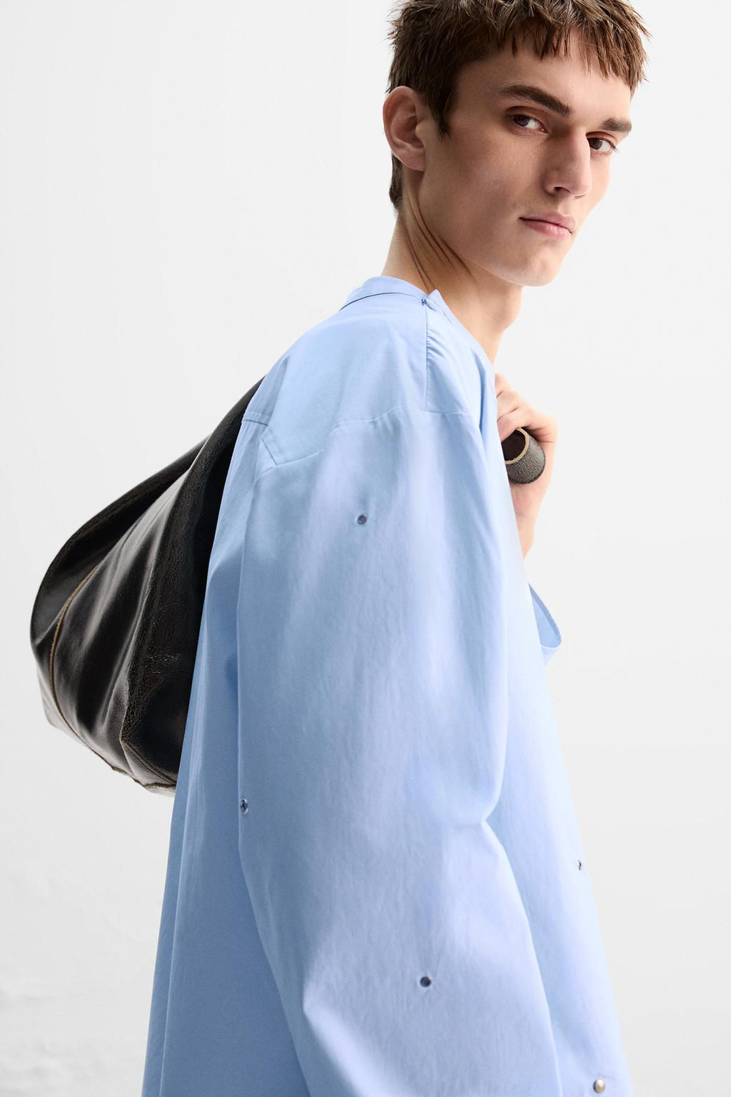 LIMITED EDITION STUDDED SHIRT - Zara фото 5