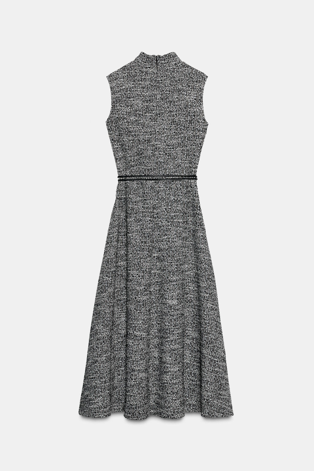 TEXTURED BELTED DRESS - Zara фото 5