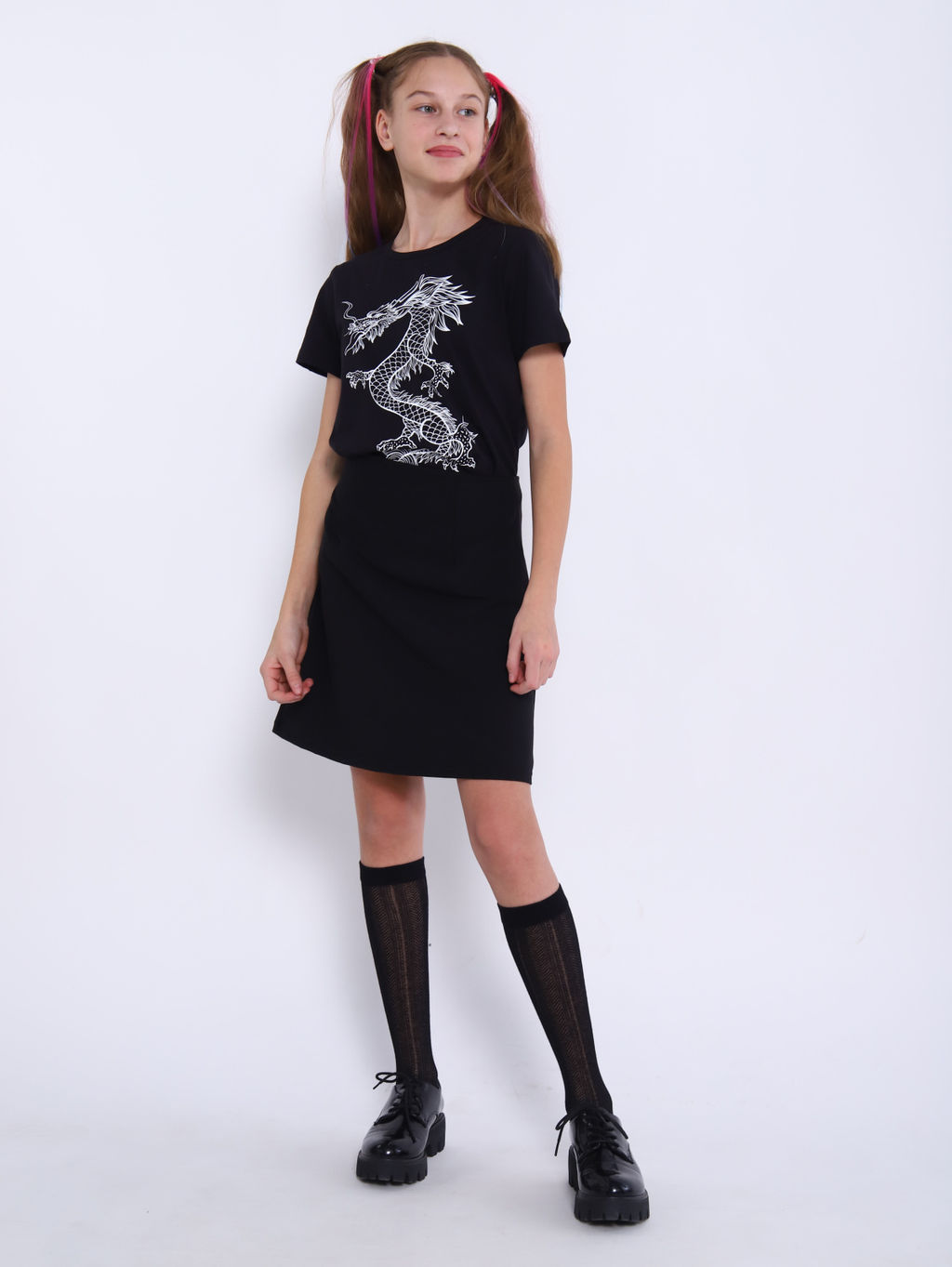 Футболка Горыныч черный - Ладошки фото 7