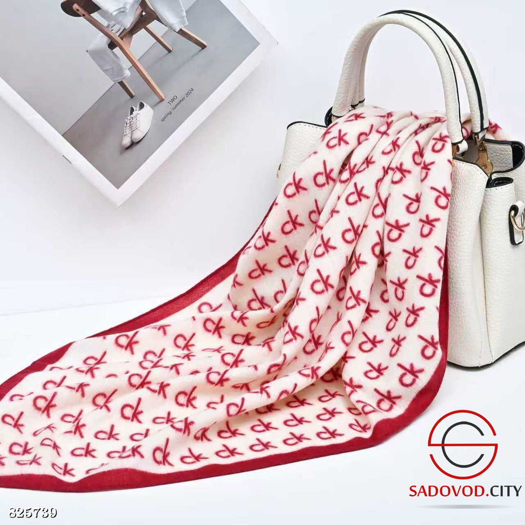 Палантин женский с принтом