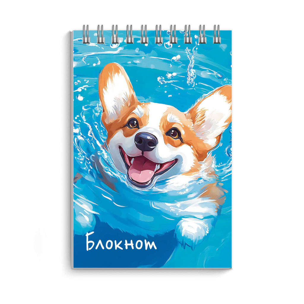 Цена за 2 шт. Блокнот, А7, 40 л, арт. 72783 КОРГИ КУПАЕТСЯ