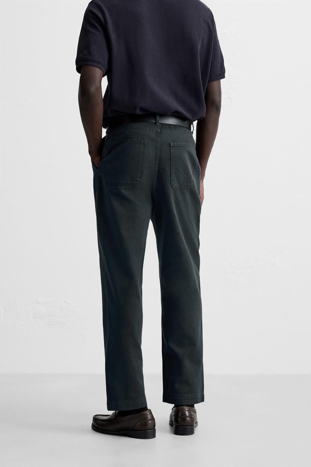 REGULAR FIT TROUSERS - Zara фото 30