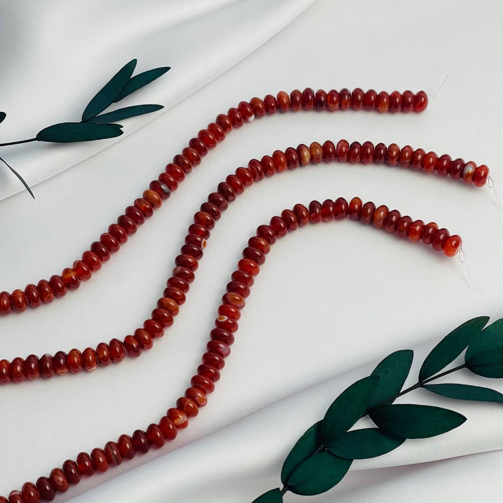 Бусины для украшений из сердоликового Агата