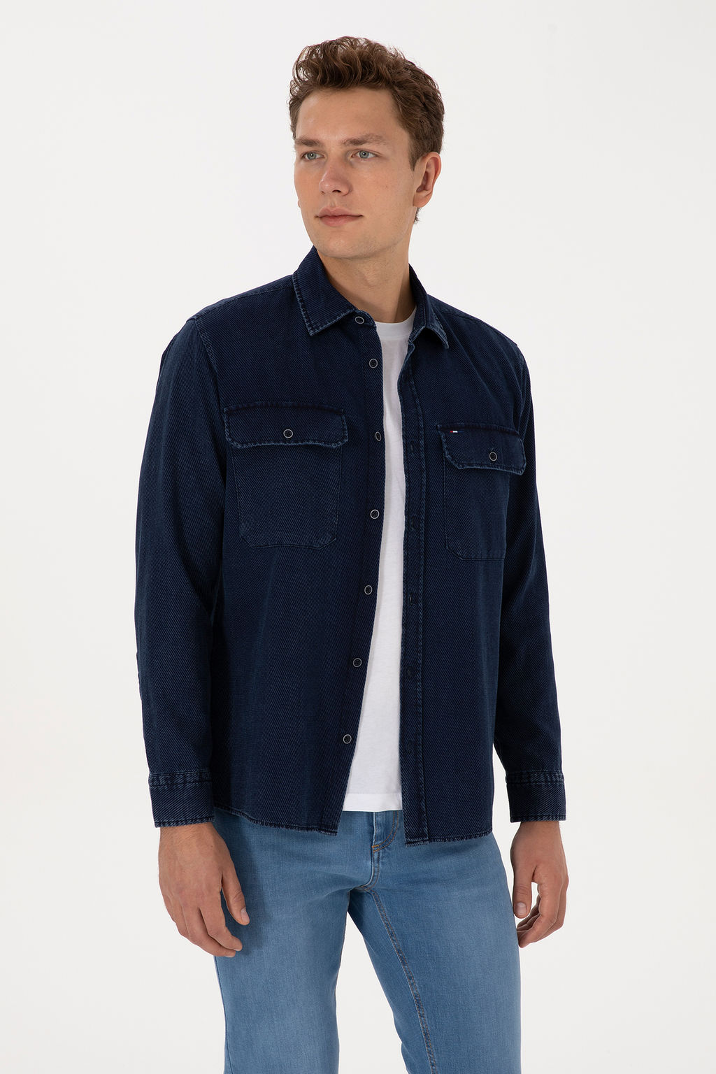 Erkek Lacivert Uzun Kollu G_mlek - U.s. polo assn фото 10
