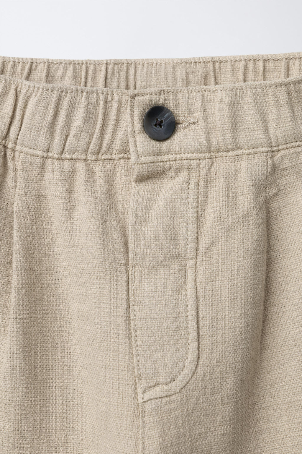 PANTAL?N STRAIGHT R?STICO / Beige - Zara фото 3