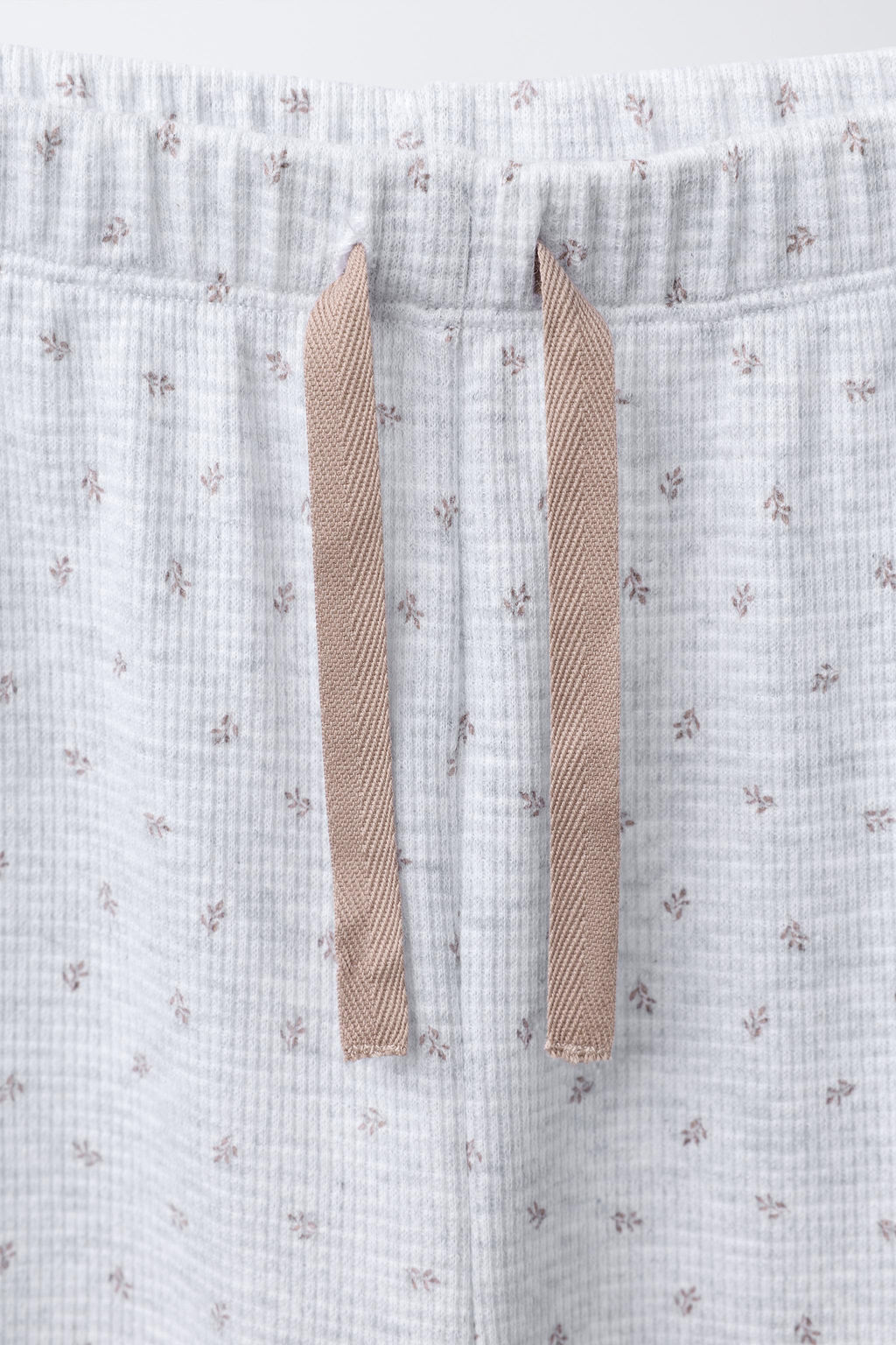 6-14 YEARS/ WAFFLE-KNIT FLORAL PYJAMAS - Zara фото 7