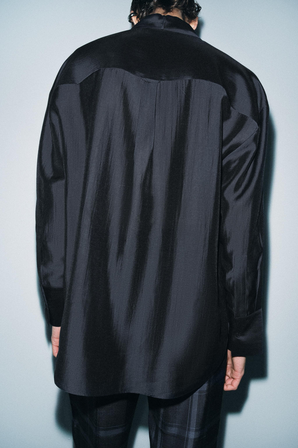 SHIRT WITH POCKETS AND TIE ZW COLLECTION - Zara фото 3