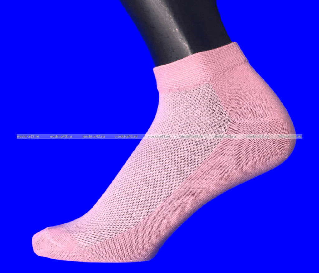 Цена за 12 пар. Следки женские сетка