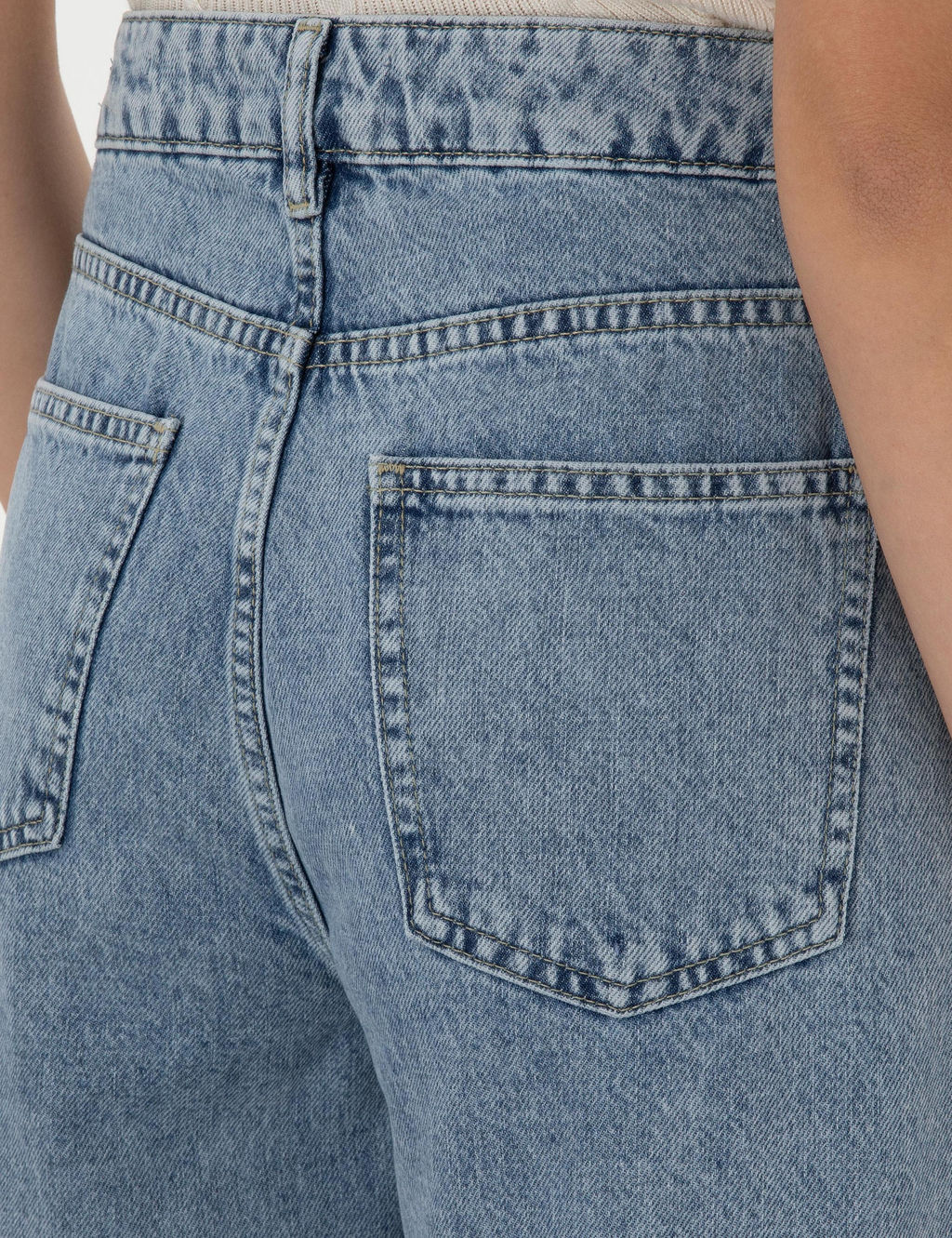 A__k Mavi High Waist Flare Fit Jean Pantolon