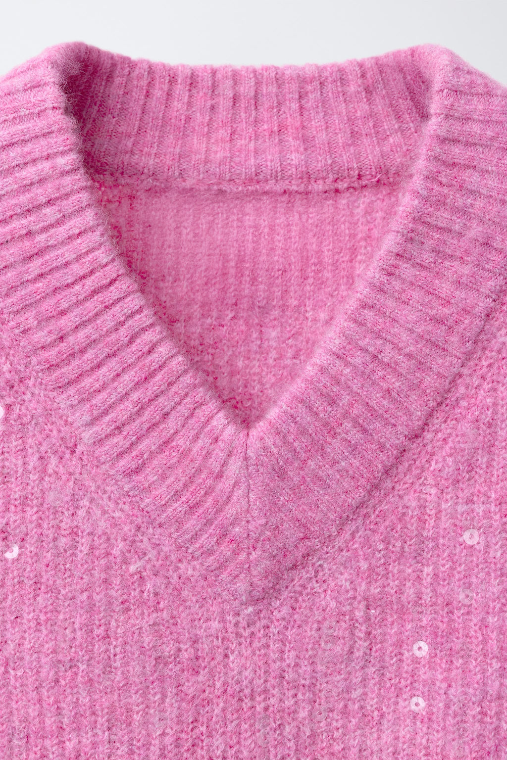 SEQUIN KNIT SWEATER - Zara фото 3