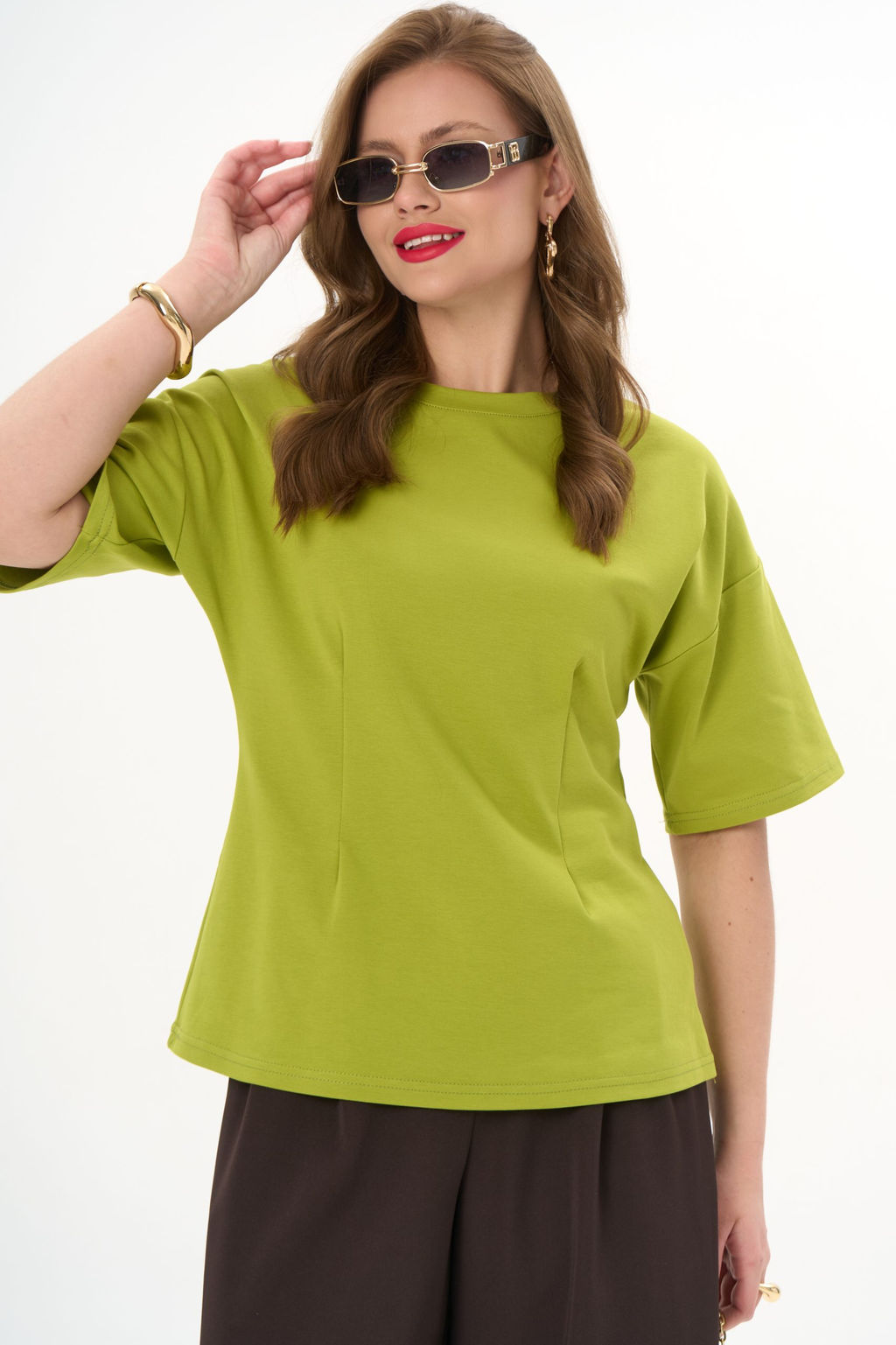 Футболка Джин (лайм) - Эльза фото 9