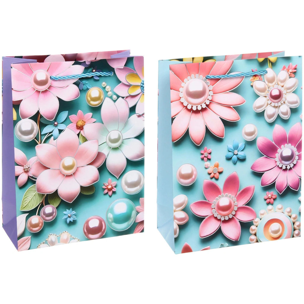 Пакет подарочный "Ромашечки милашечки" 18*24*8.5 см