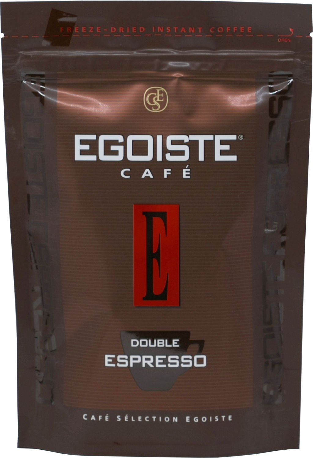 EGOISTE. Espresso Double 70 гр. мягкая упаковка