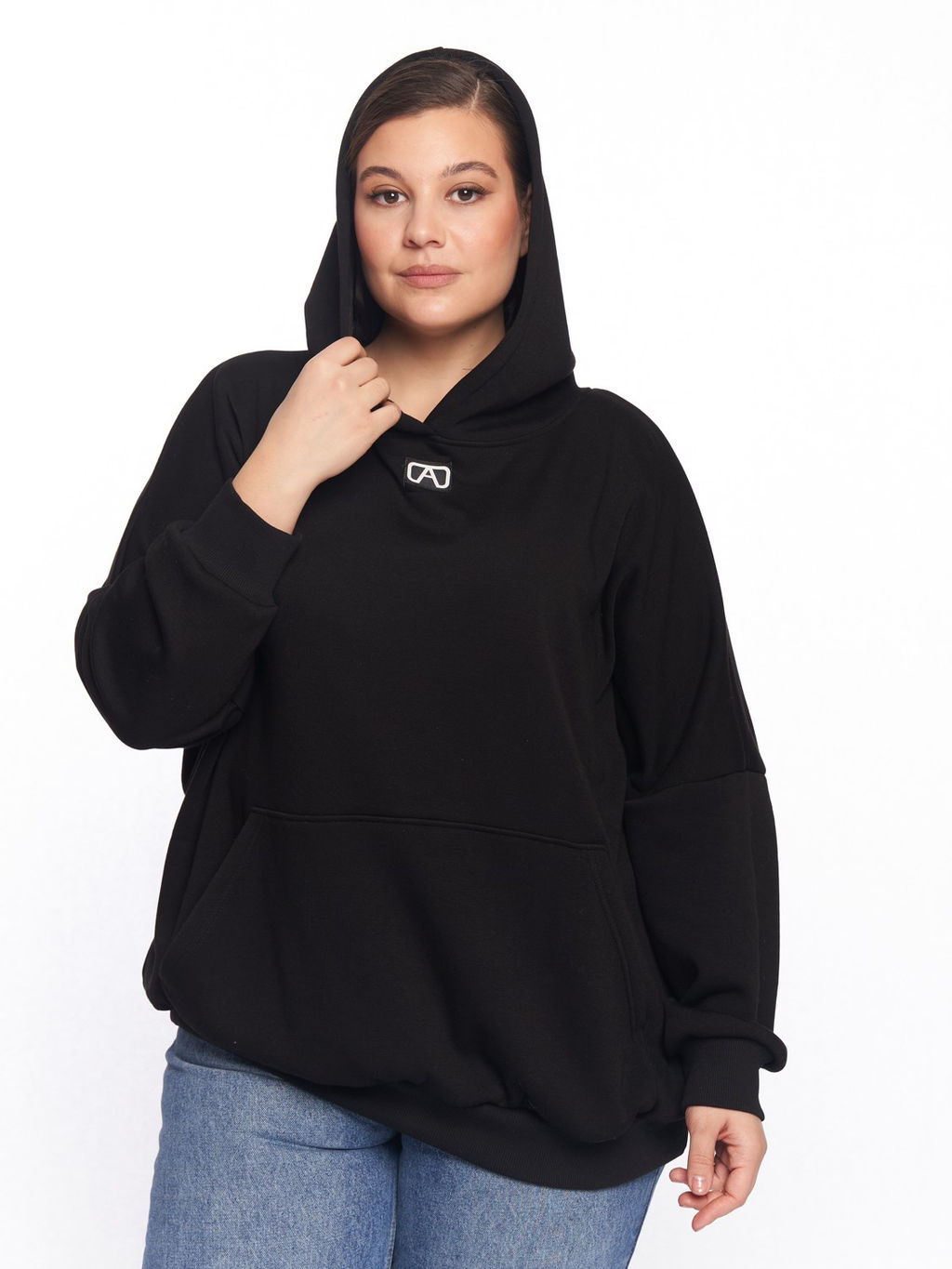 Худи с начесом DG10221BLK01 - Артесса фото 2
