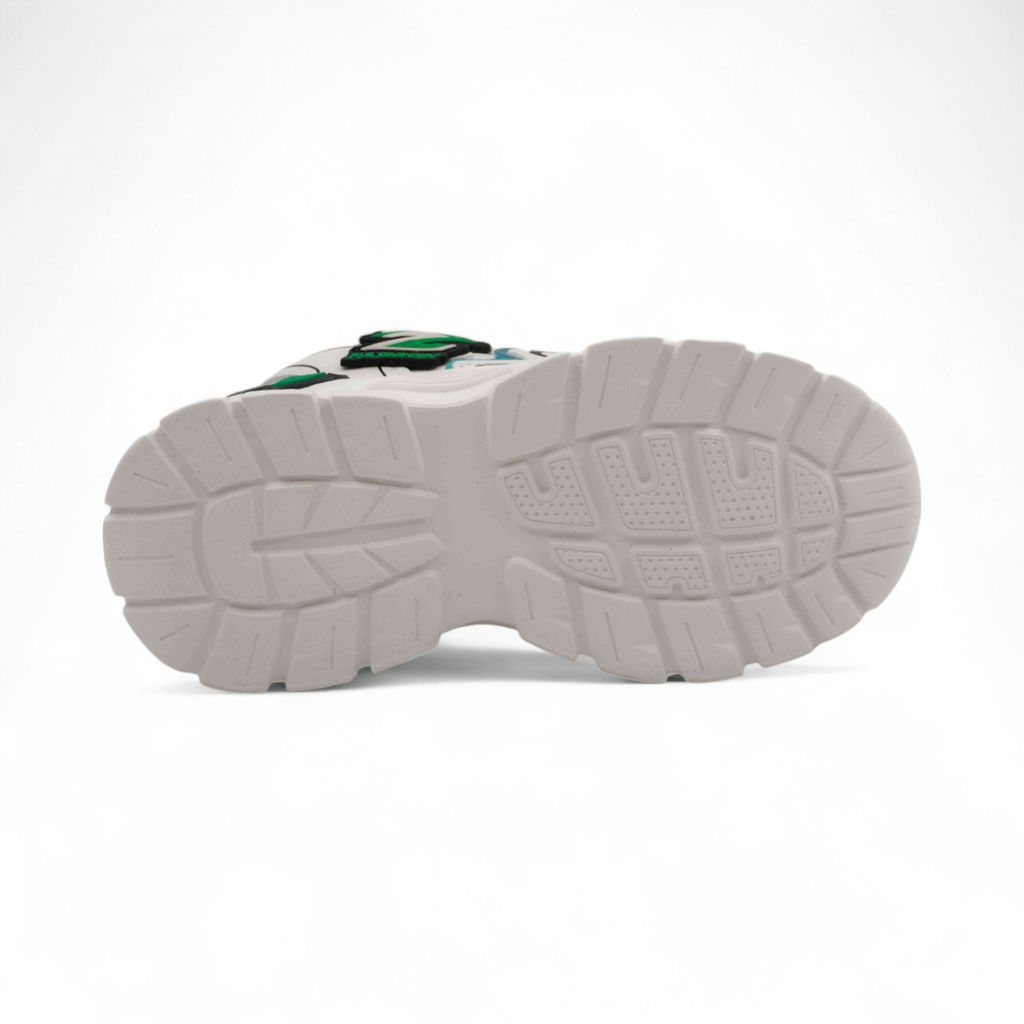 Кроссовки А7010-8 бело зеленые - Sport фото 3