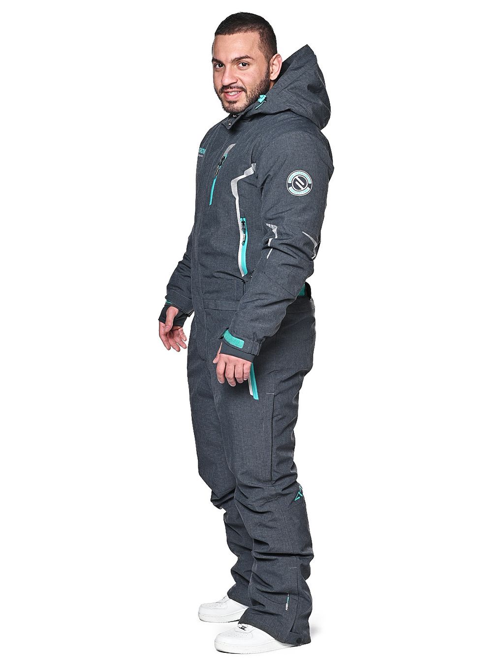 Комбинезон A-89001 Серый