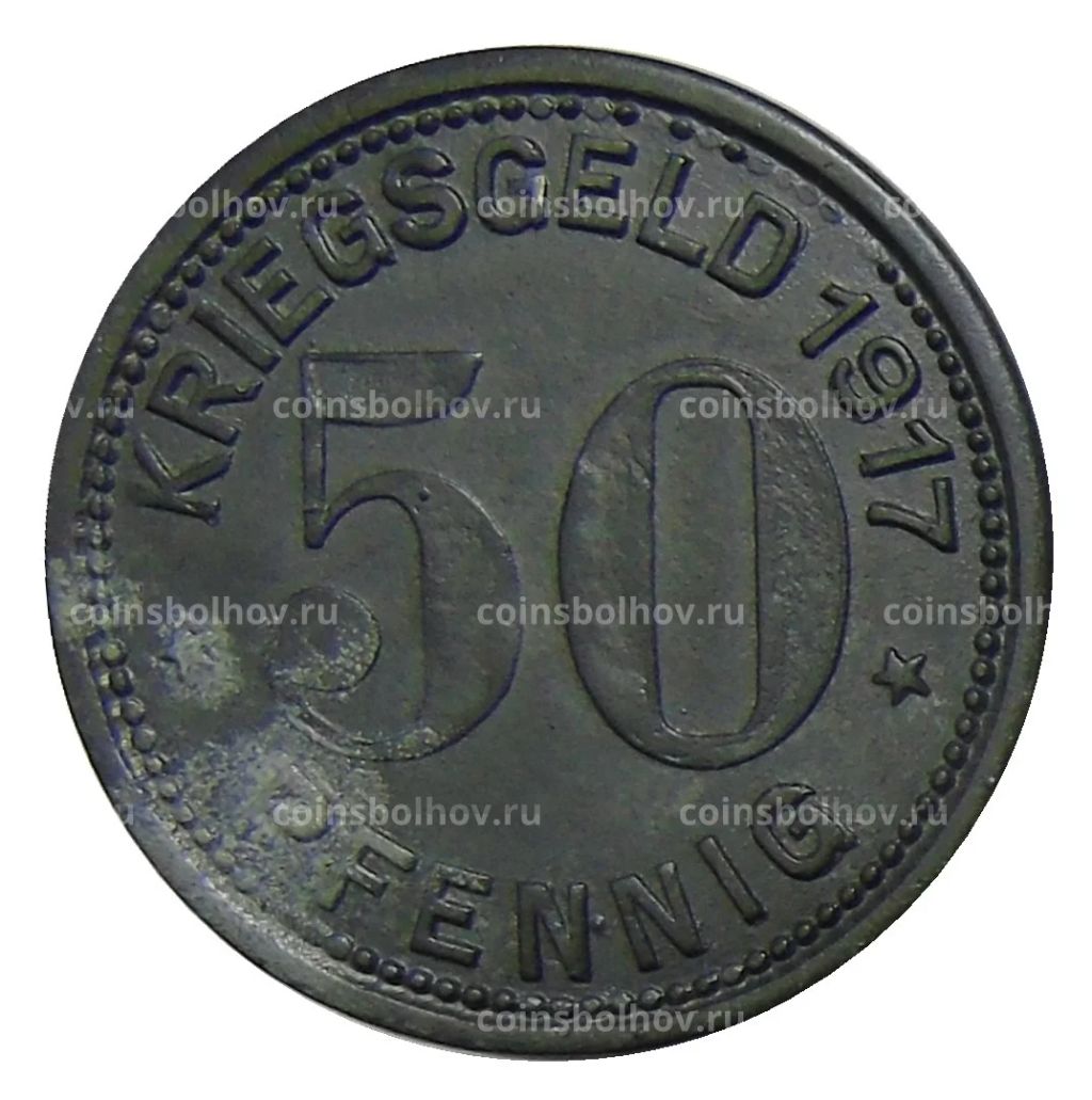 50 пфеннигов 1917 года Германия  Нотгельд  Охлигс
