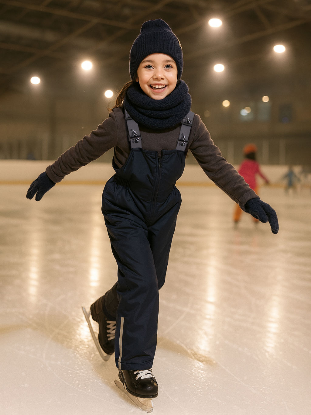 Полукомбинезон детский синий 60-006/2 (116, 60)