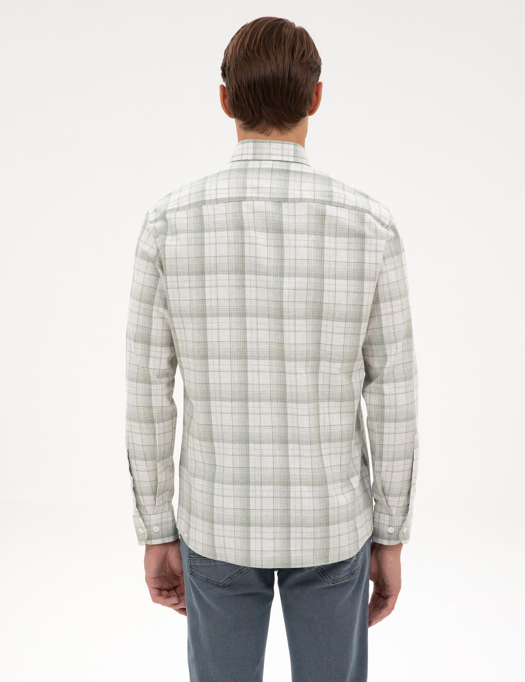 YESIL Regular Fit Uzun Kollu G_mlek - Pierre cardin фото 5