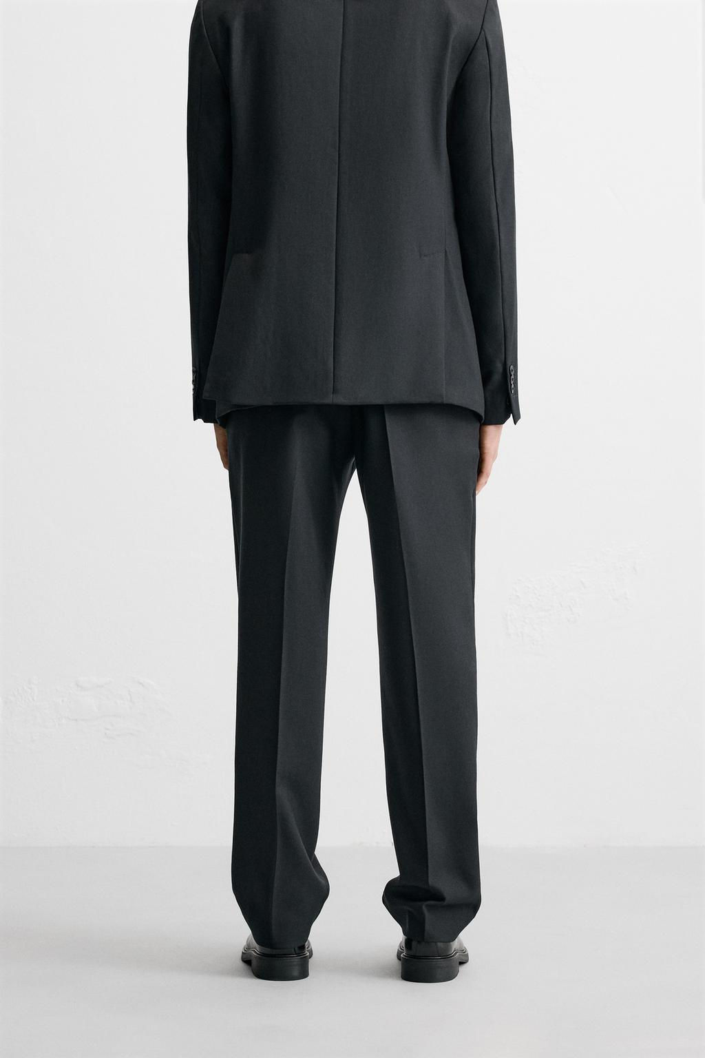 %100 YUNLU KLASIK PANTOLON - Zara фото 3