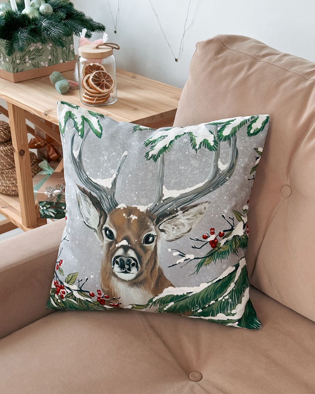 Декоративная наволочка ANG001 - Sahar art lab фото 4