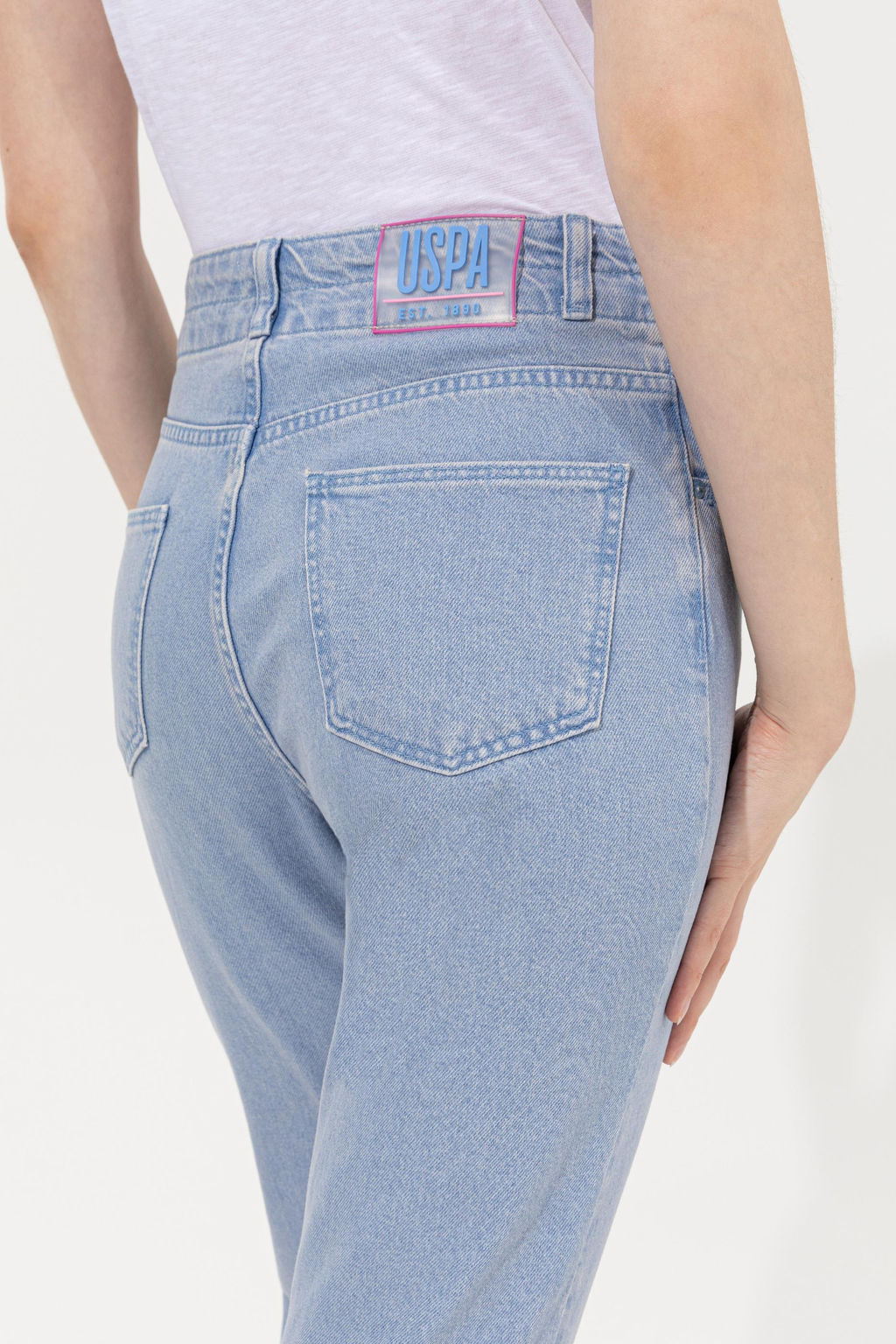 U. S. Polo Assn Женские синие джинсовые брюки - U.s. polo assn фото 21
