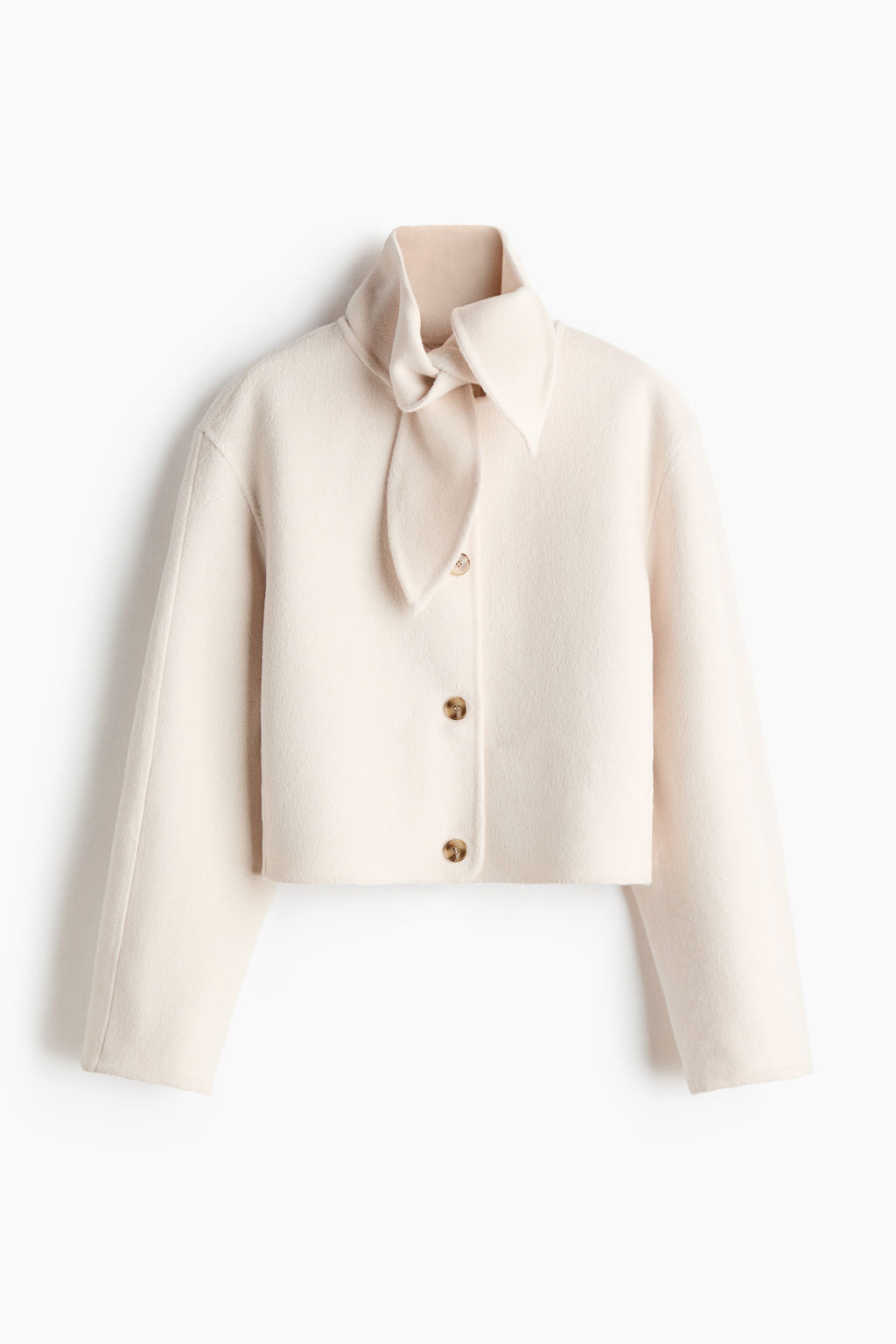 Chaqueta artesanal en mezcla de lana - H&m фото 2