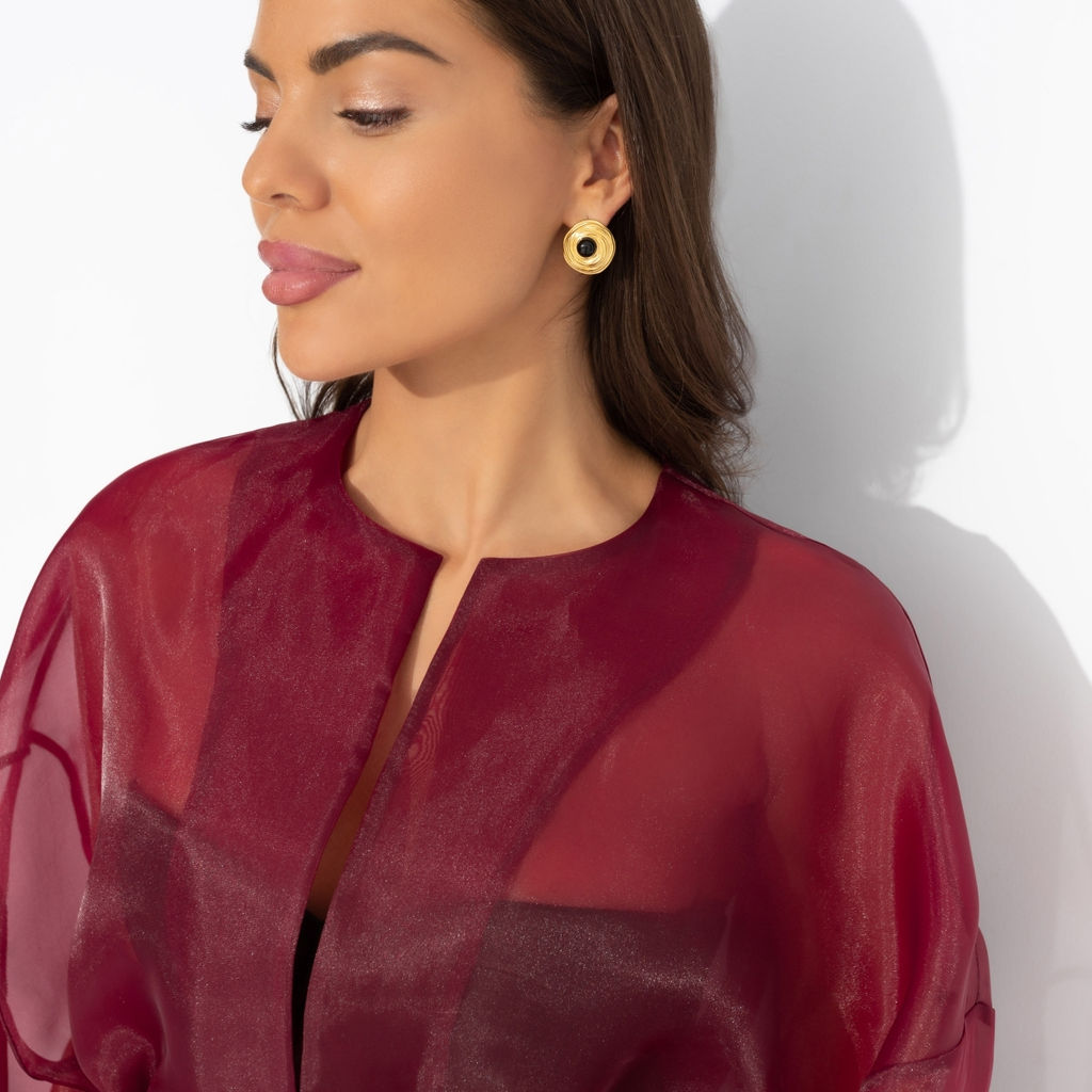 Жакет дизайнерский, Вершина восхищения (бордовый) - Charutti фото 3