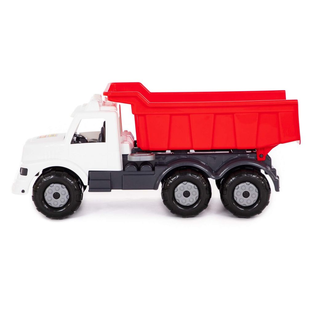 Буран №3, автомобиль-самосвал (бело-красный) - Полесье фото 2