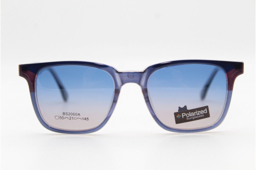 Оправа Bosiyan 2060 50-21-145 C3 с насадкой Polarized  фото 5