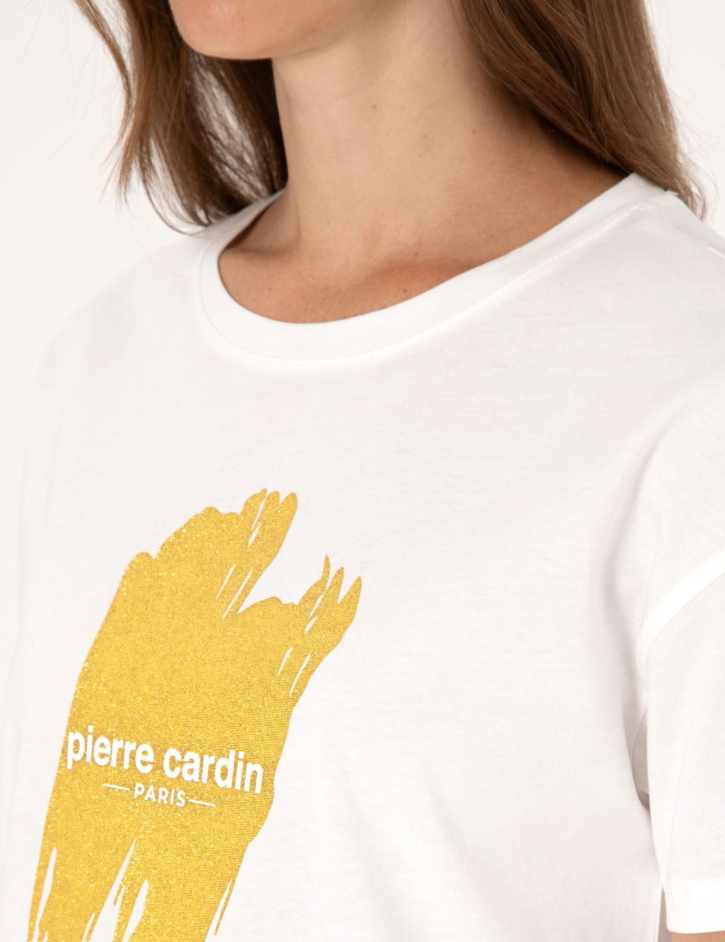 Beyaz Regular Fit Ti__rt