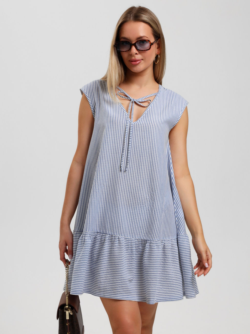 VIOTEX Платье Валерия-2 в модную полосочку - Виотекс фото 38
