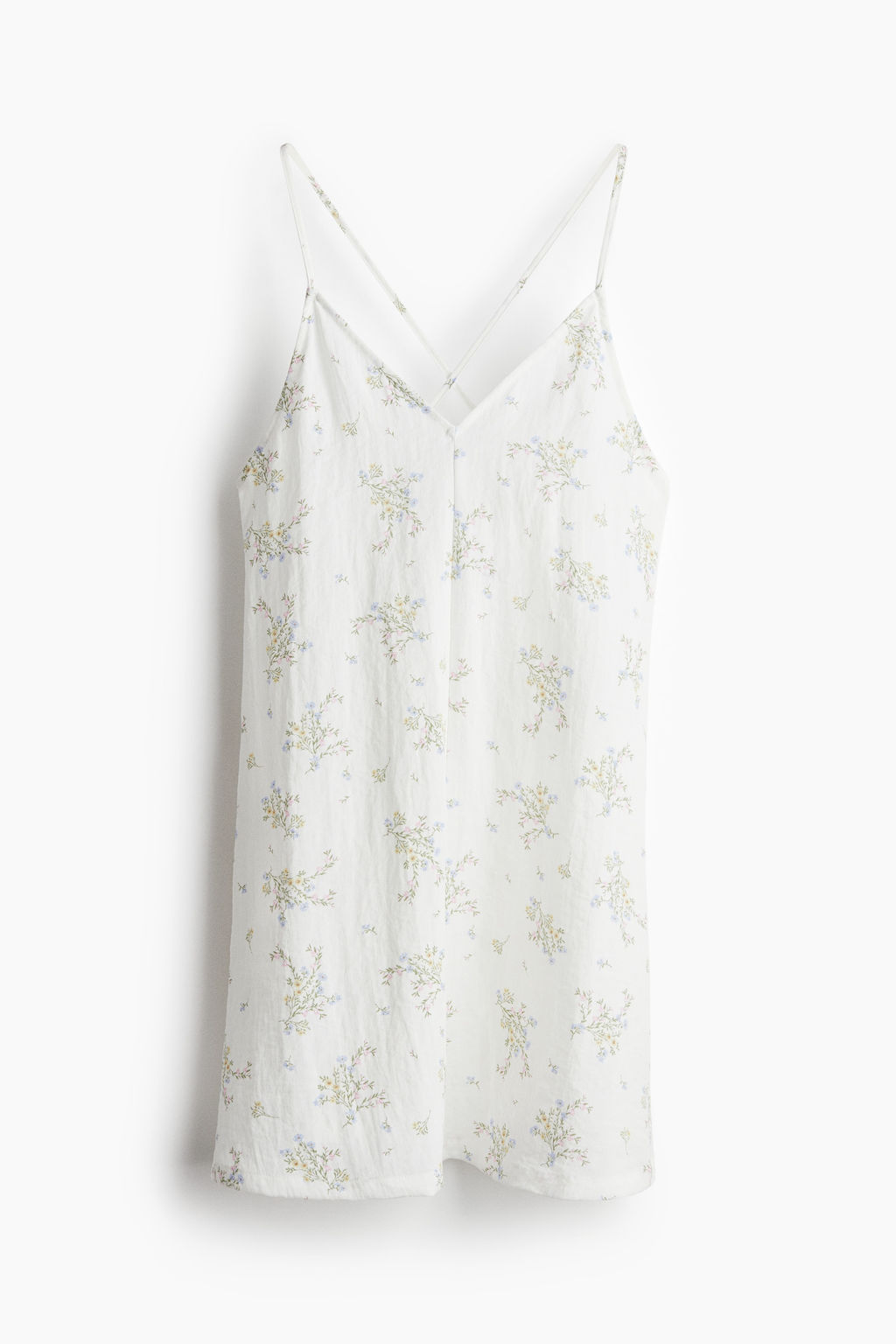 Vestido de tirantes con espalda descubierta