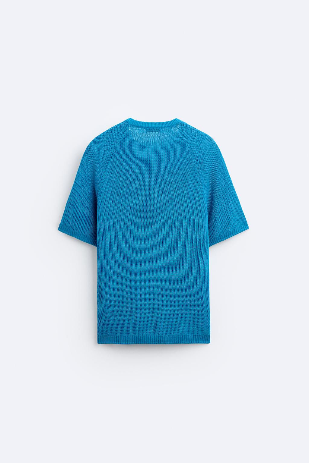 CROP FIT ORGU T-SHIRT - Zara фото 8