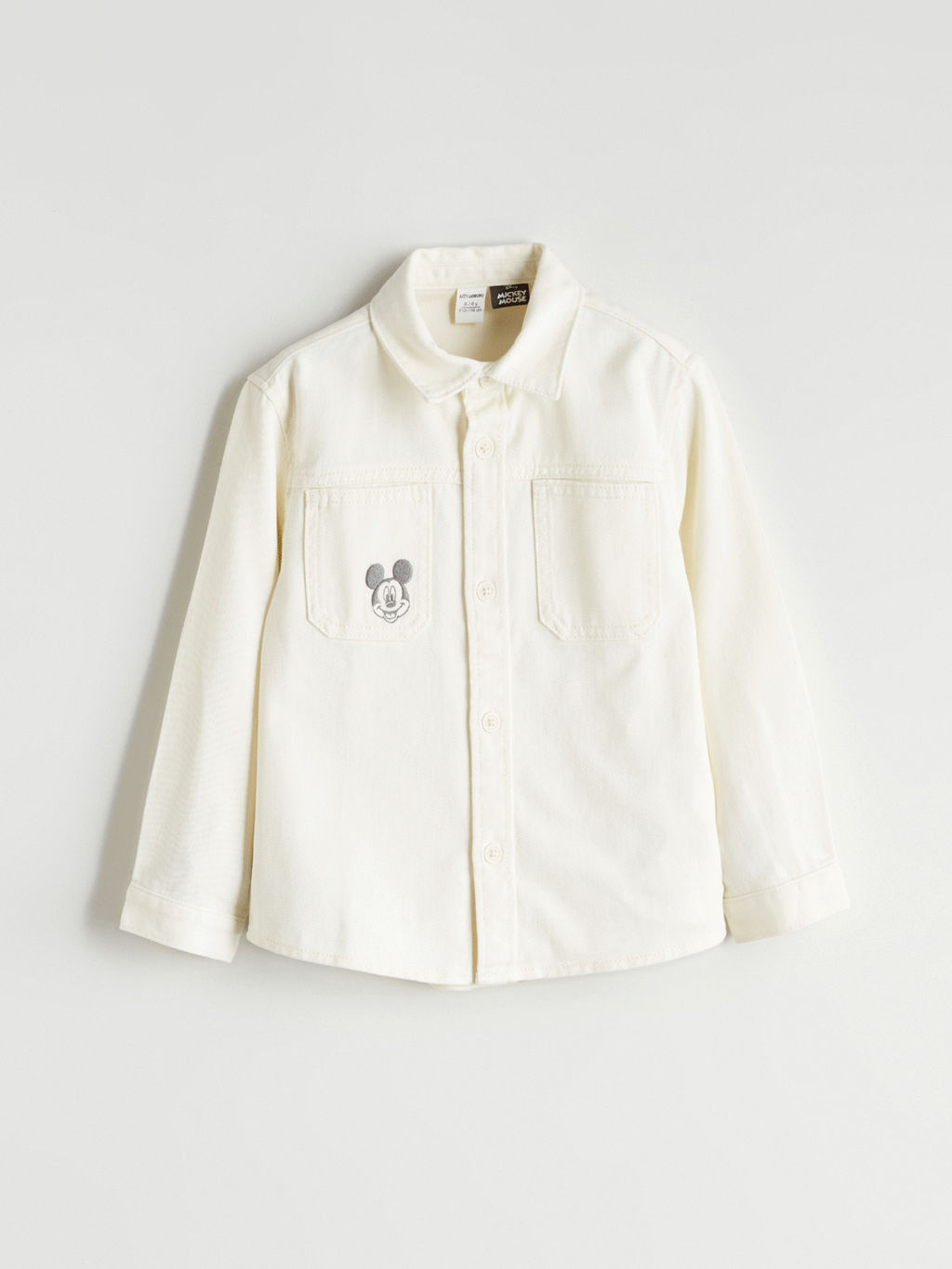 Mickey Mouse Bask?l? Erkek ?ocuk G?mlek