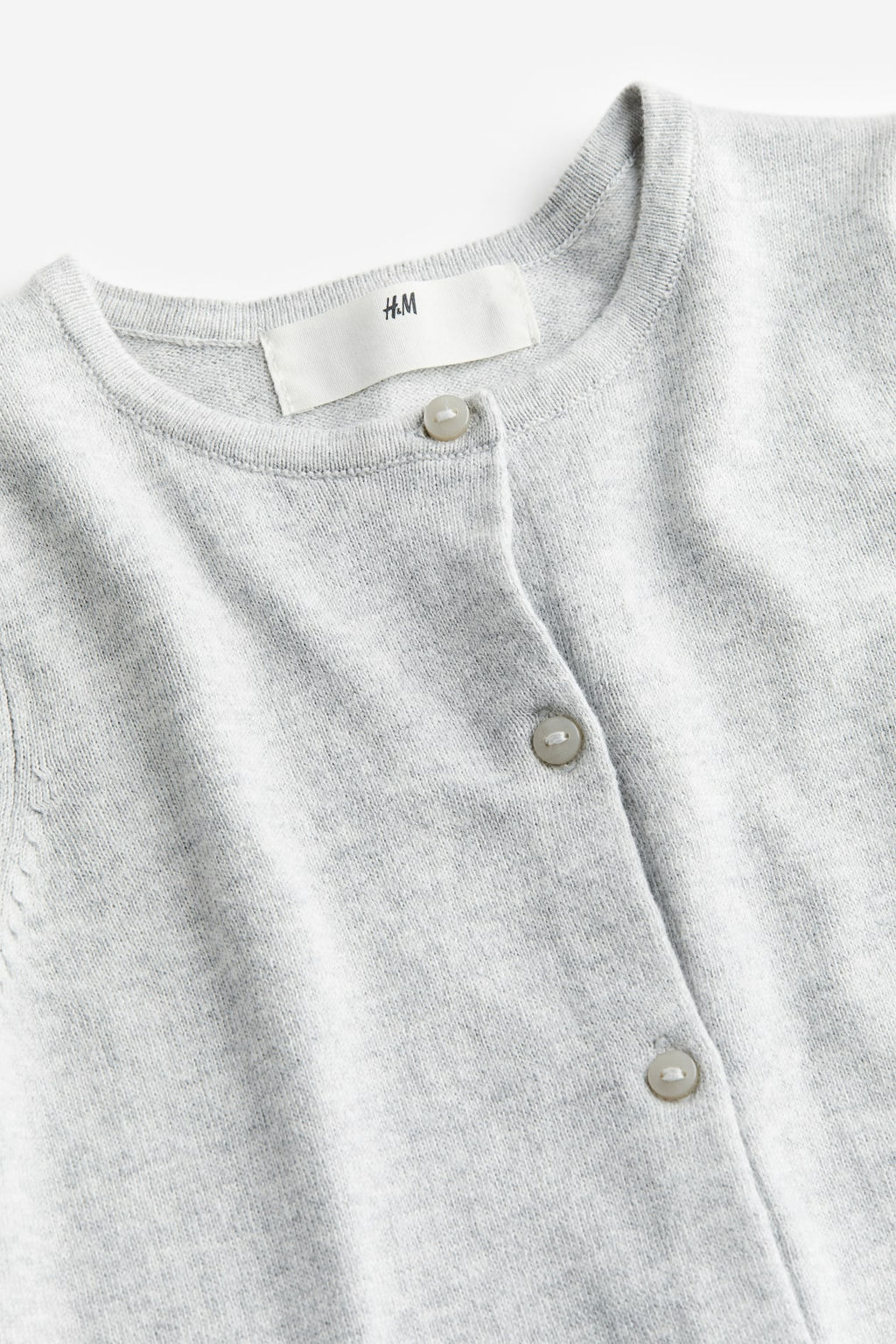 Cardigan en punto fino de algodon - H&m фото 5
