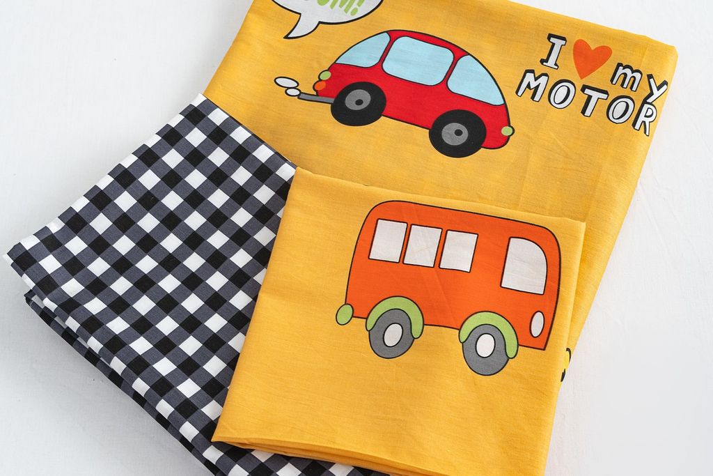 КПБ Сатин Машинки ясли