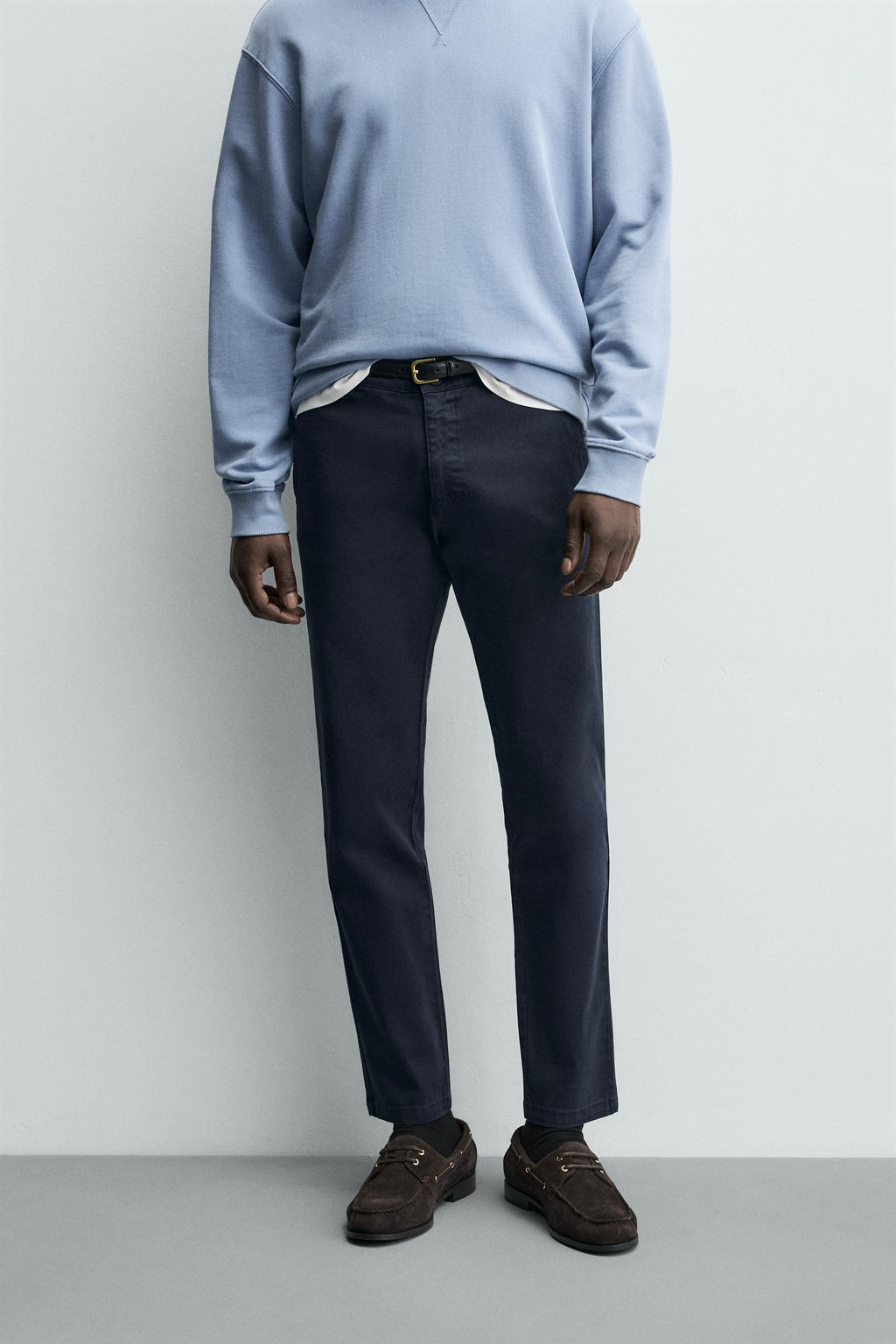 PANTAL?N CHINO SKINNY FIT / Marino - Zara фото 2