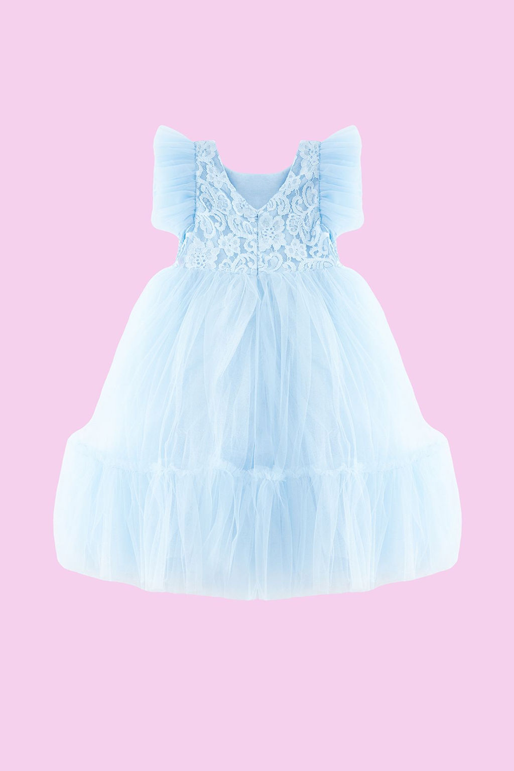 Mavi K?z Cocuk Dogum Gunu/Parti/Dugun Abiye Tutu Elbise TKDSS24EL00011 - Trendyolmilla фото 5