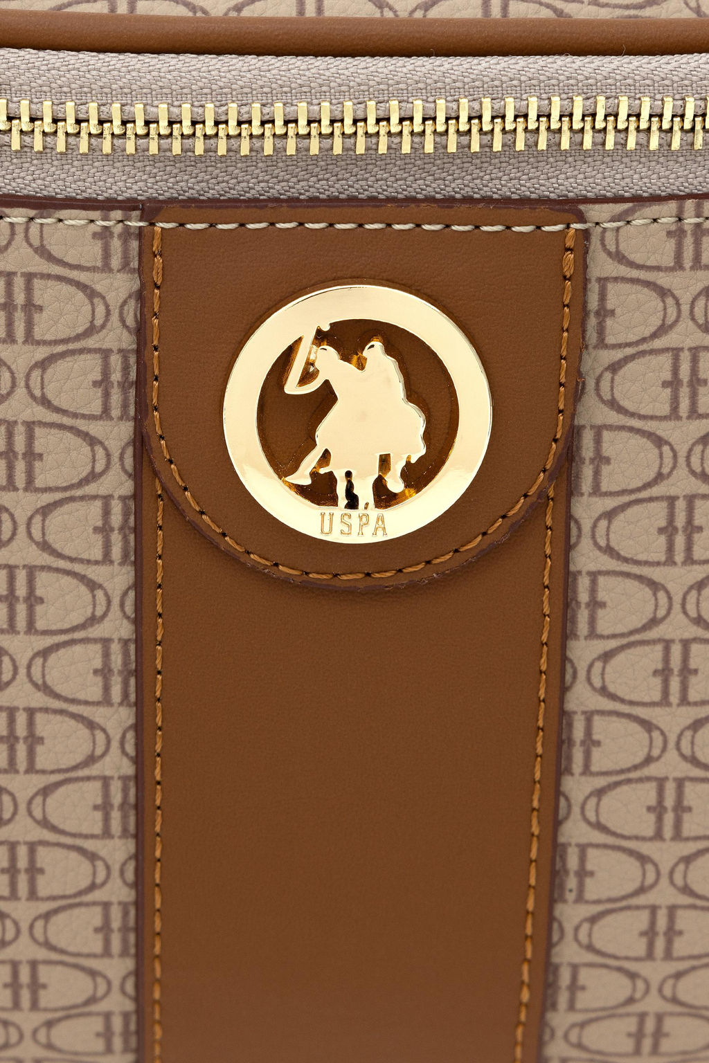Женская бежевая сумка - U.s. polo assn фото 5