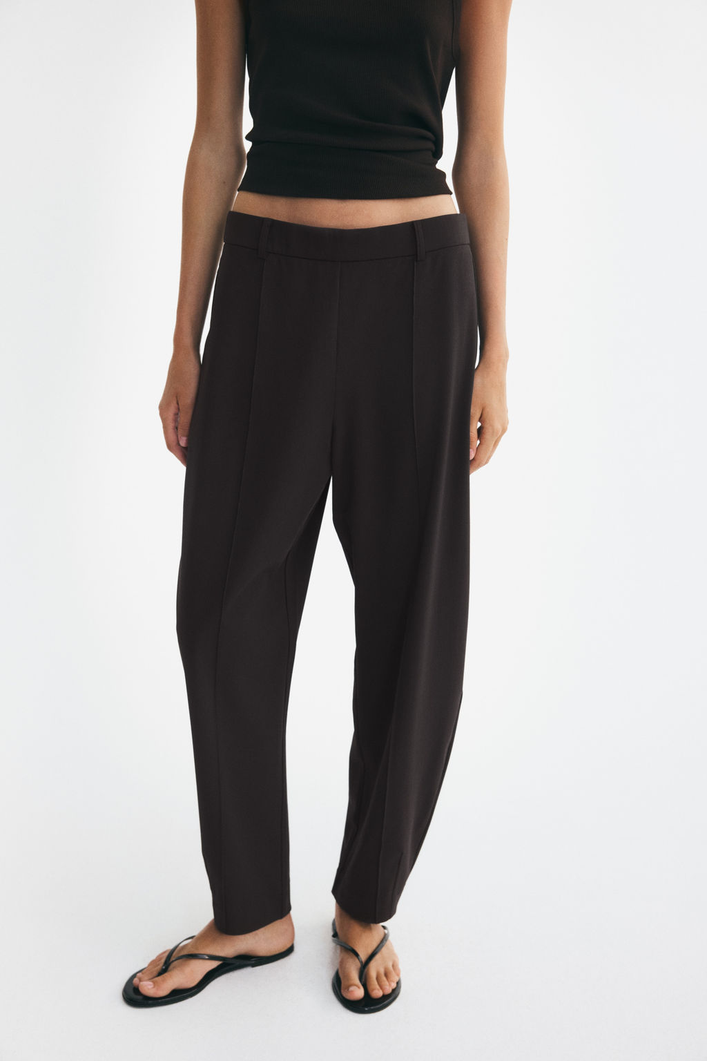 Jersey barrel trousers - H&m фото 5