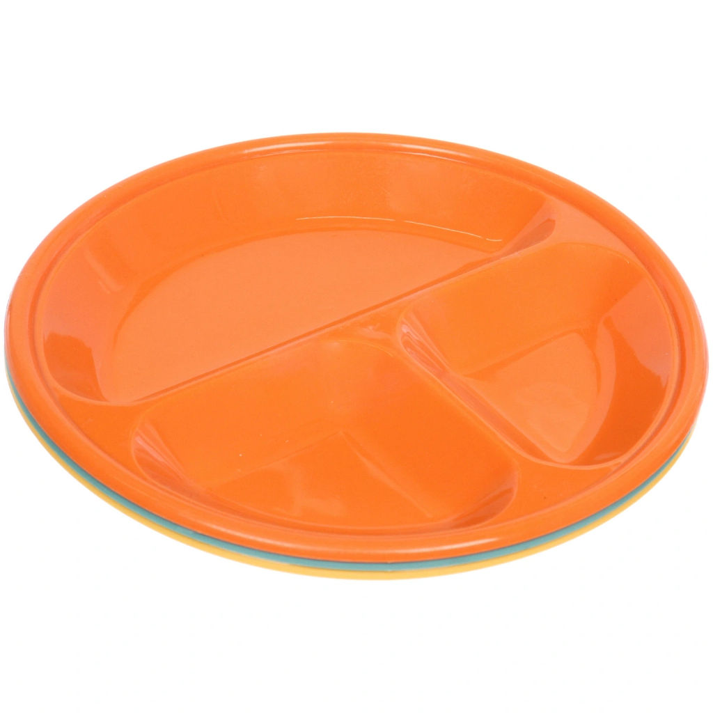 Цена за 2 шт. Менажница пластиковая "Тунис" 22*2см в наборе 3шт, цвета микс