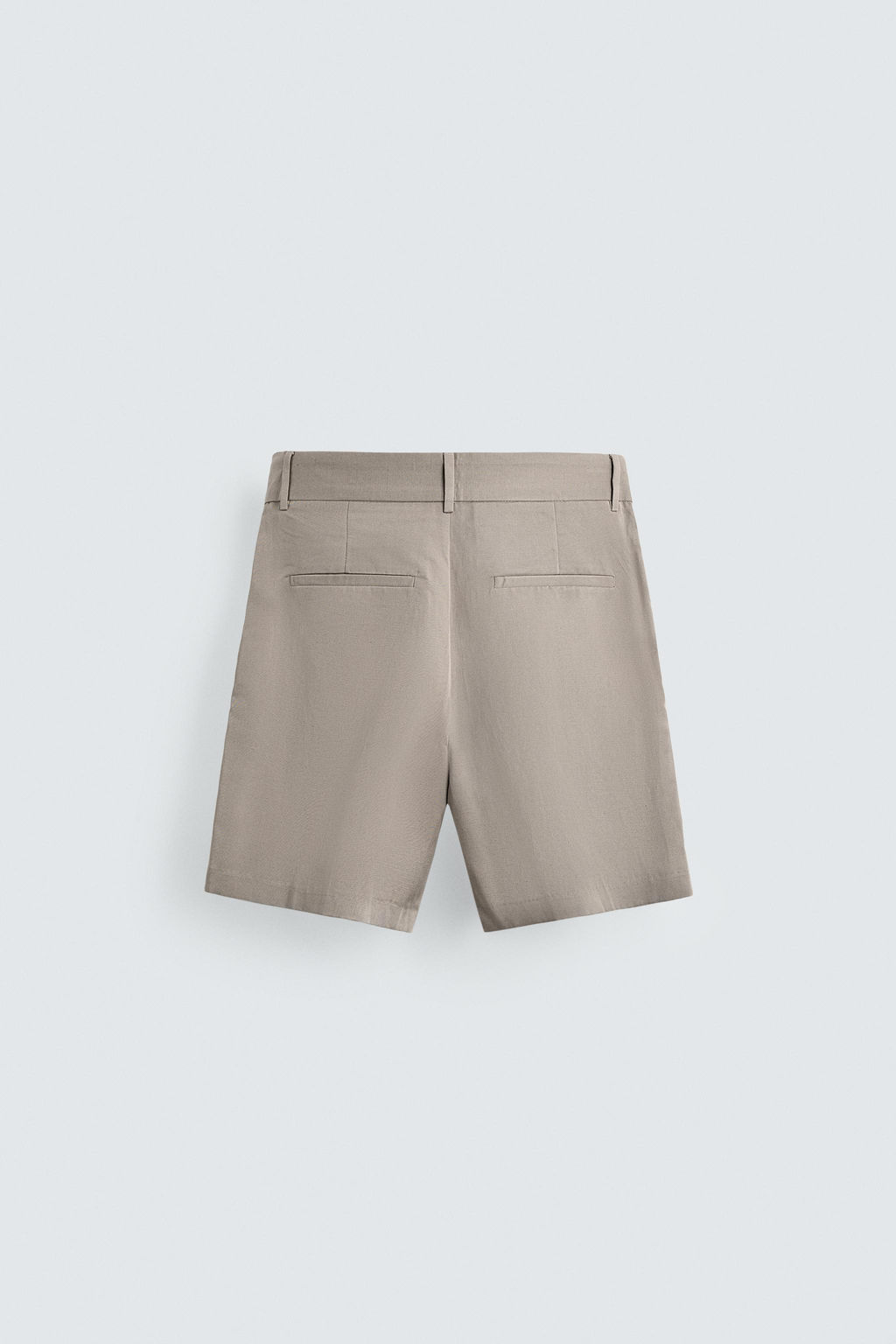 RELAXED FIT PLEATED BERMUDA SHORTS - Zara фото 8